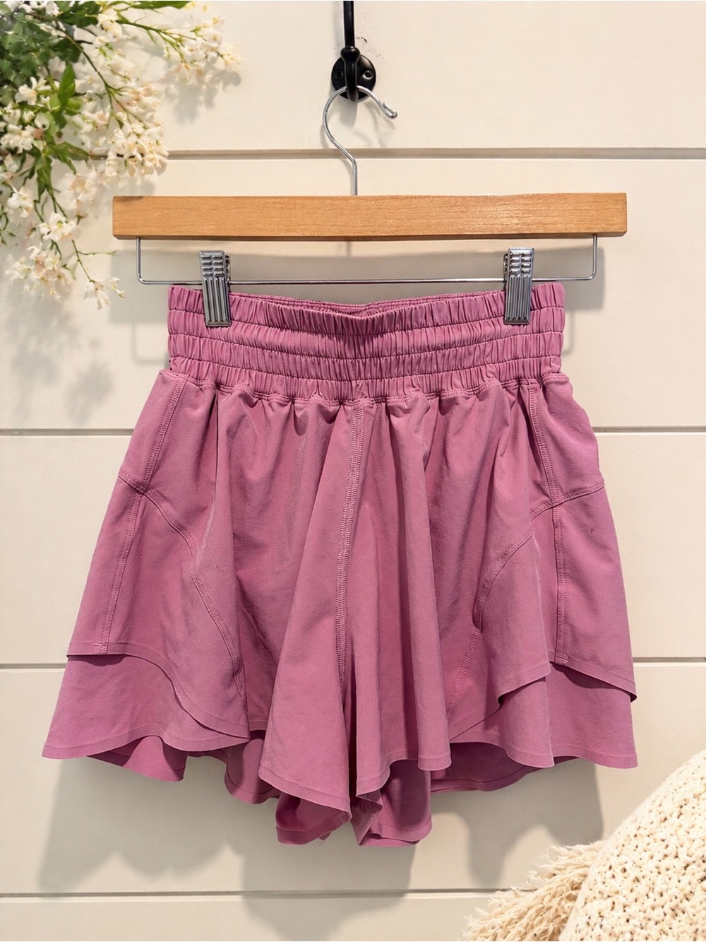 Lululemon Shake It Out High-Rise Running Short 2.5” – Sweet Sorbet – XXXS